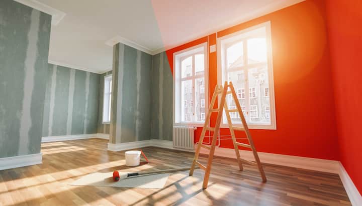 Indoor painting specialists creating beautiful spaces in Boise, ID.